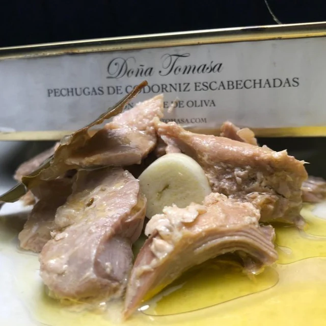 pechugas de codorniz escabechadas